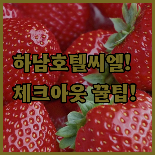 하남 호텔 추천 버스정류장 가깝고 체크아웃 여유로운 호텔 씨엘